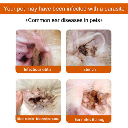 Yegbong Pet Ear Wipes, Pet Ear Cleaning Deodorizing Removing Mite And Earwax Cleaning Wipes - Factory Direct Shop