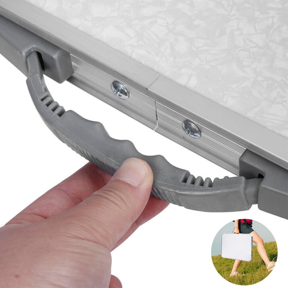 Outdoor Camping Folding Table Picnic Foldable Tables Aluminium Portable BBQ Desk - Factory Direct Shop