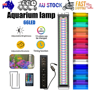 LED Light 40cm Full Spectrum Aquarium Lighting Aqua Plant Fish Tank Lamp 15W - Factory Direct Shop