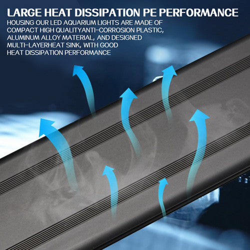 120 CM 150W 244LED Aquarium LED Lighting &nbsp;Marine Aqua Fish Tank Light NEW