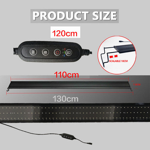 120 CM 150W 244LED Aquarium LED Lighting &nbsp;Marine Aqua Fish Tank Light NEW