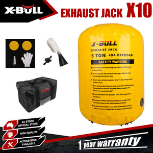 X-BULL Exhaust Jack Recovery Jack Air Bag Multi Layer Truck Rescue Kit 4x4 4WD 10 Units