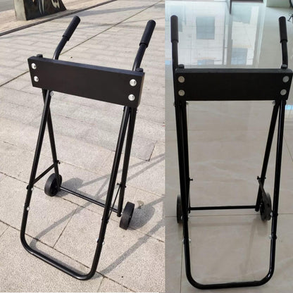 Outboard Boat Motor Stand Carrier Cart Engine Stand Multi Purpose Easy to Use Sturdy Support,Trolley for Storage Maintenance