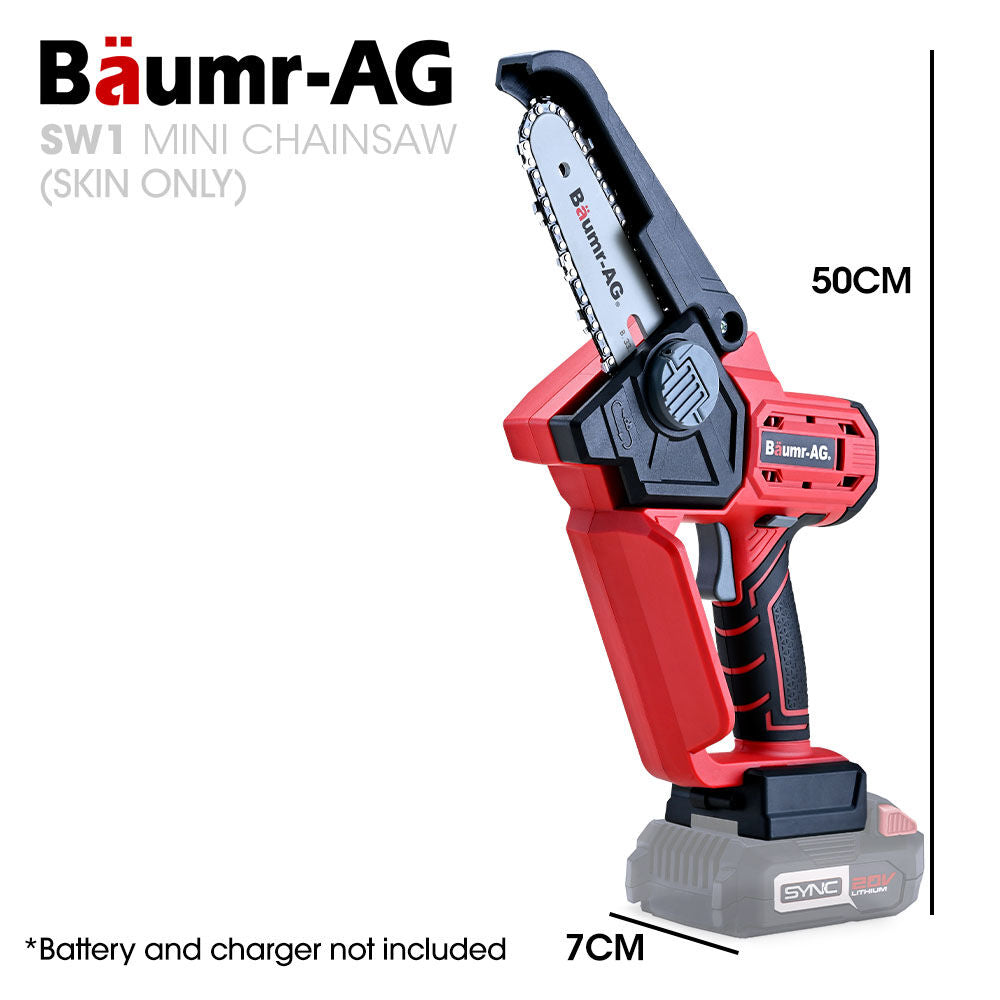 BAUMR-AG SW1 20V Cordless Mini Chainsaw Skin Only