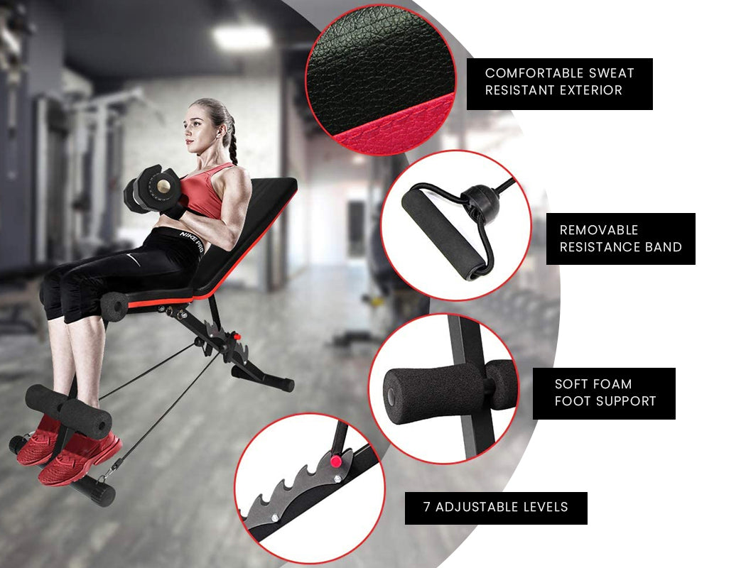 PROFLEX Weight Bench Adjustable-150kg