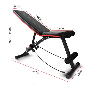 PROFLEX Weight Bench Adjustable-150kg