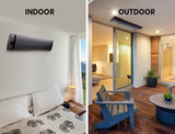 BIO Spectra 2x Outdoor Strip Radiant Heater Alfresco Ceiling Wall Mount - 2400W