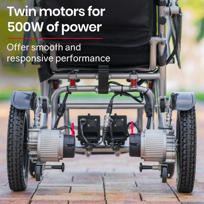 Electric Wheelchair Plane Cruis Line Approved Long Range 15KM