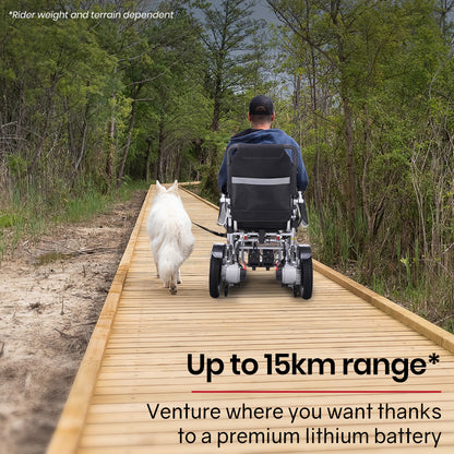 Electric Wheelchair Plane Cruis Line Approved Long Range 15KM