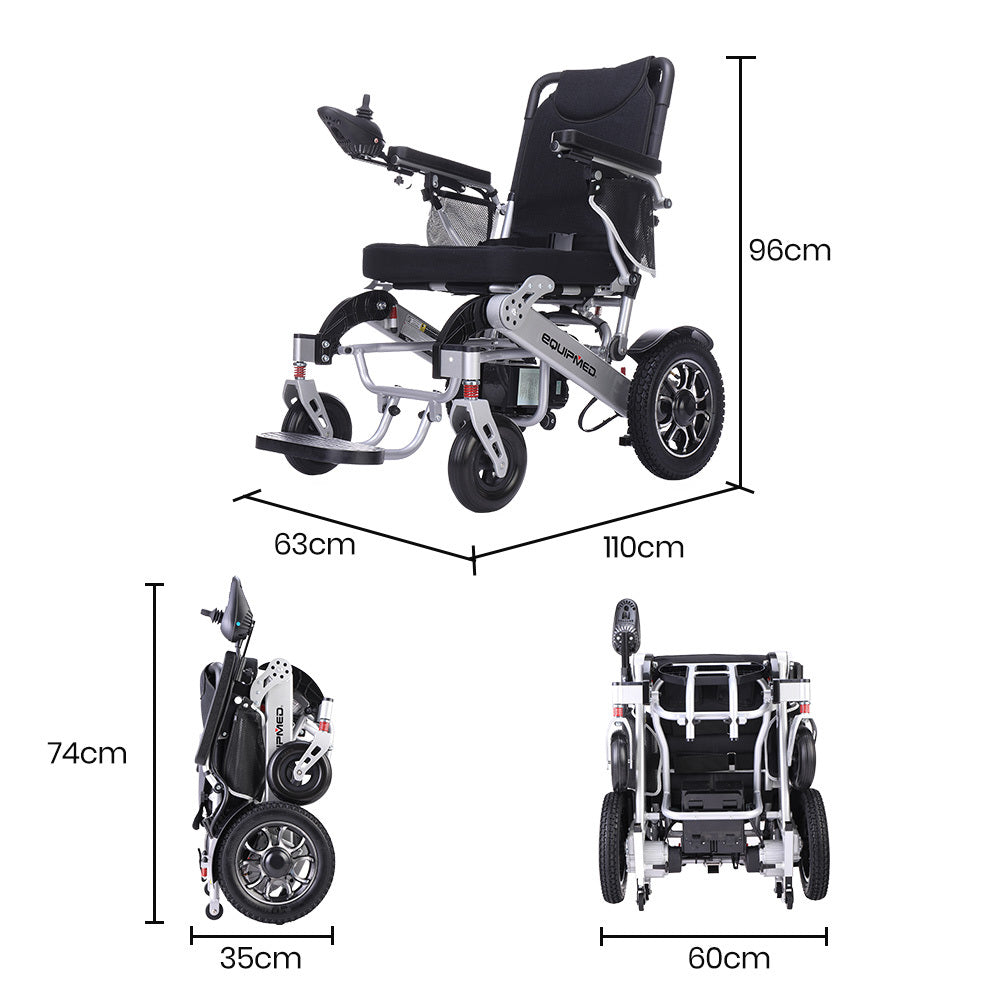 Electric Wheelchair Plane Cruis Line Approved Long Range 15KM