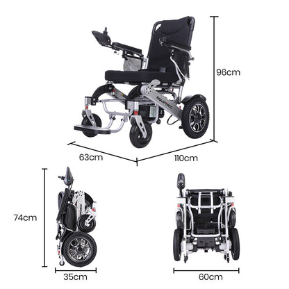 Electric Wheelchair Plane Cruis Line Approved Long Range 15KM