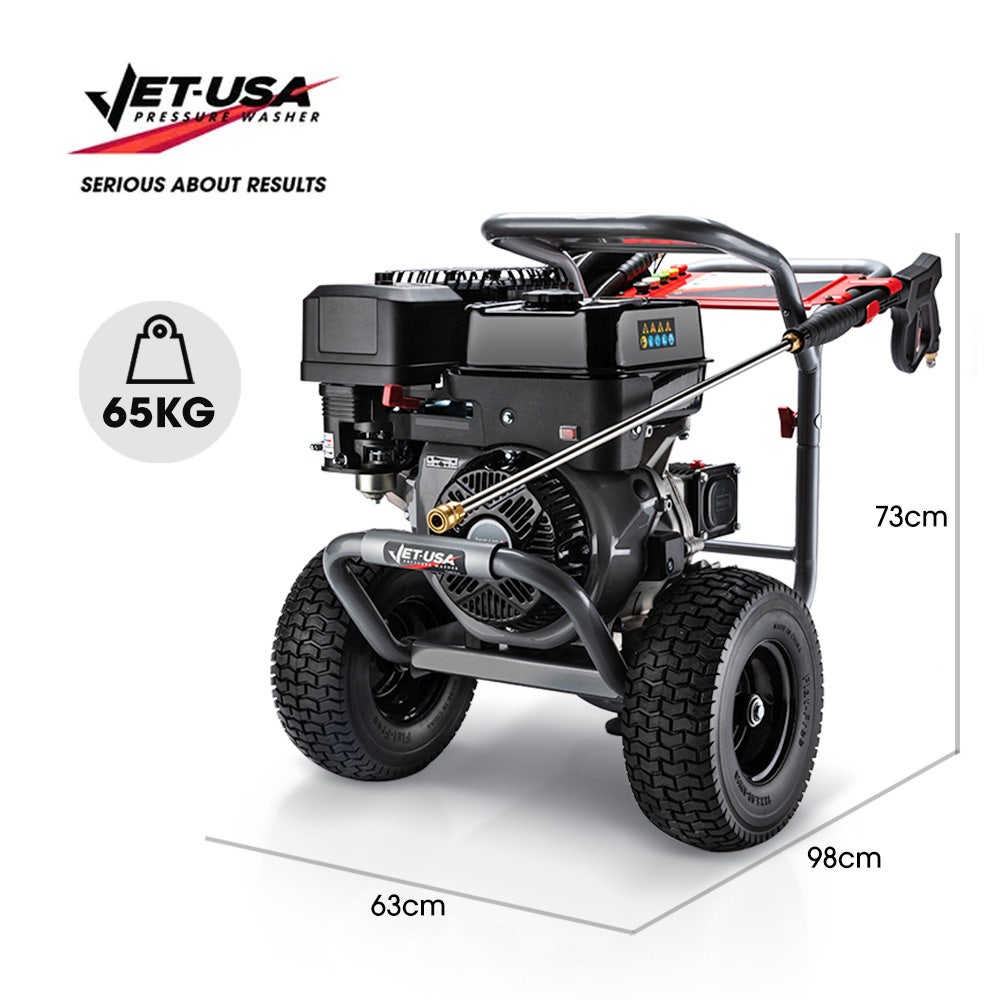 Jet-USA 5000PSI Petrol Powered High Pressure Washer- TX870 Gen II