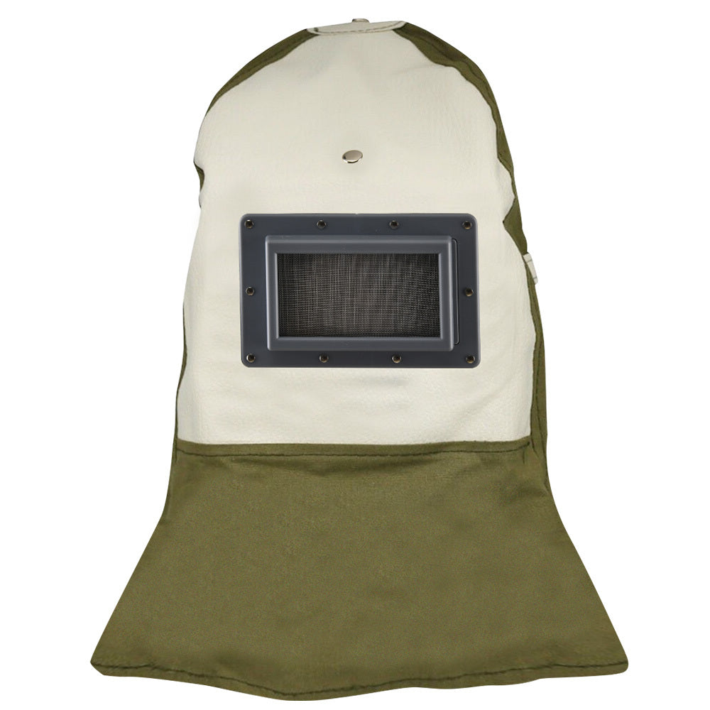 Sandblasting Safety Hood, Built-in Hard Hat, Abrasive Sand Blasting PPE Equipment