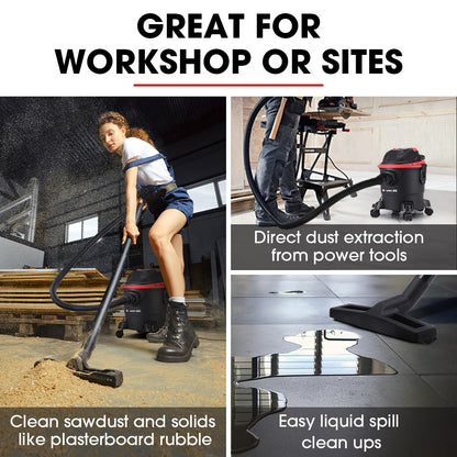 Baumr-AG 15L 1200W Wet and Dry Vacuum Cleaner with Blower