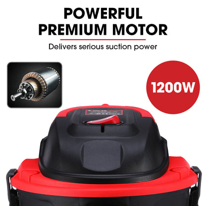 Baumr-AG 15L 1200W Wet and Dry Vacuum Cleaner with Blower