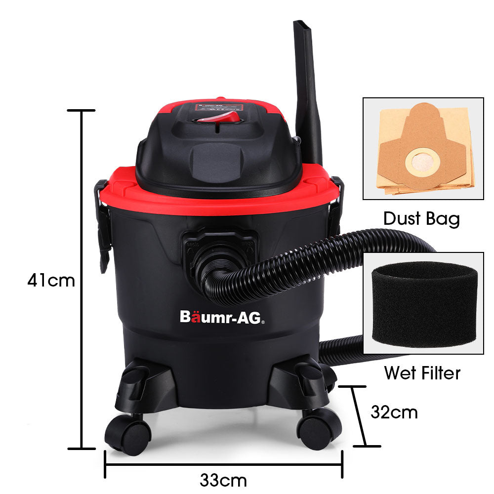Baumr-AG 15L 1200W Wet and Dry Vacuum Cleaner with Blower
