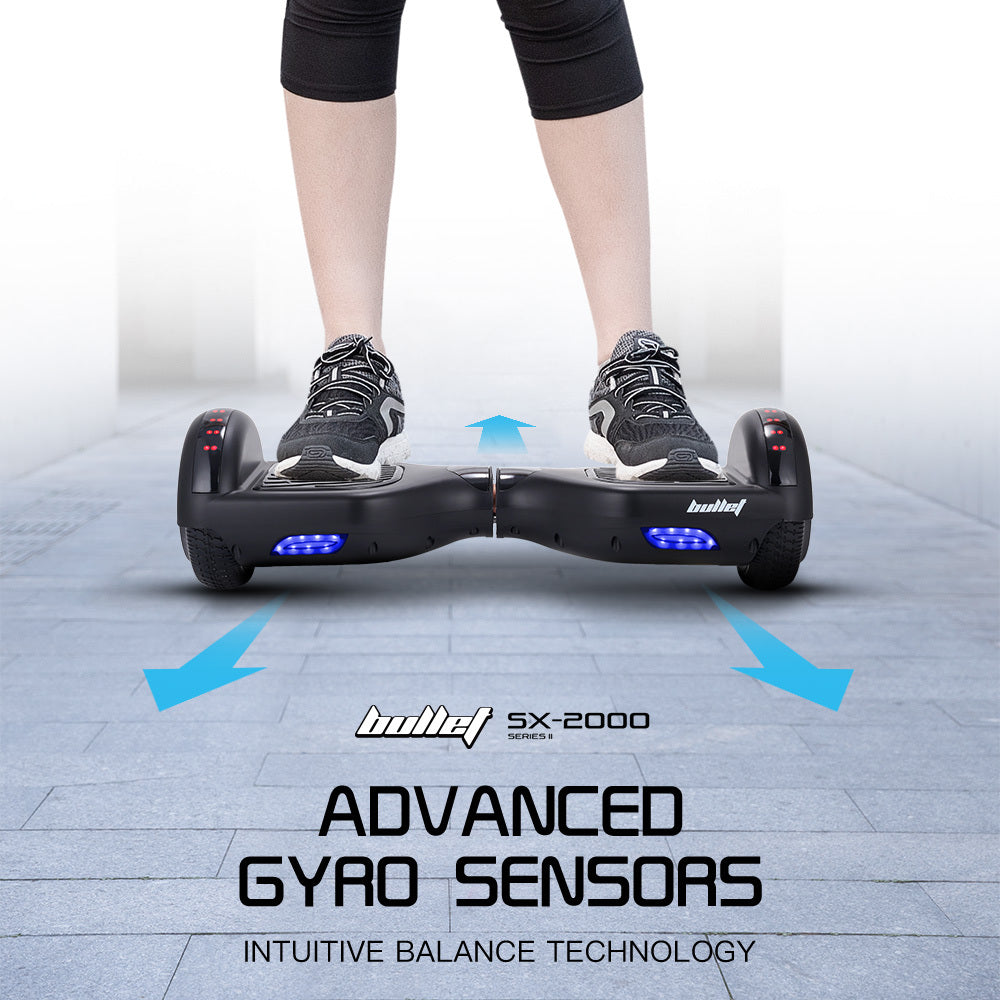 Bullet SX-2000 Hoverboard Scooter-500W-Black