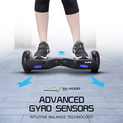 Bullet SX-2000 Hoverboard Scooter-500W-Black