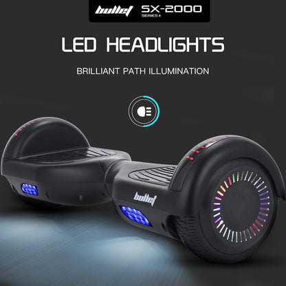 Bullet SX-2000 Hoverboard Scooter-500W-Black