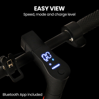 ALPHA Urban 10 Electric Scooter, 35km/h, Suspension, 35km Range, 10-Inch Wheels, Brushless Motor, Free APP, Motorised Commuter eScooter for Adults, Grey