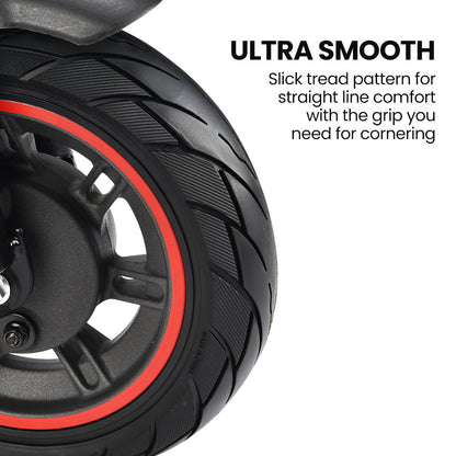 ALPHA Urban 10 Electric Scooter, 35km/h, Suspension, 35km Range, 10-Inch Wheels, Brushless Motor, Free APP, Motorised Commuter eScooter for Adults, Grey