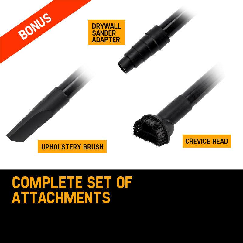 30L Wet and Dry Vacuum Cleaner Blower Bagless 2000W Drywall Vac