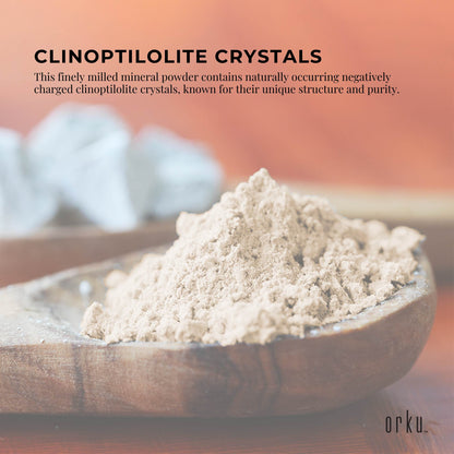 2Kg Pure Micronised Zeolite Powder Mineral - Micronized Volcamin Clinoptilolite