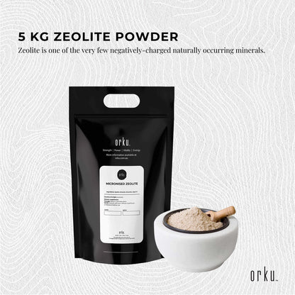 20Kg Pure Micronised Zeolite Powder Mineral - Micronized Volcamin