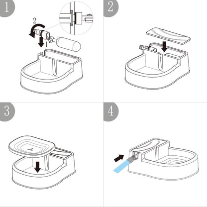 Auto Filling Dog Drinking Water Fountain - Outdoor Automatic Pet Drinking Bowl - Factory Direct Shop