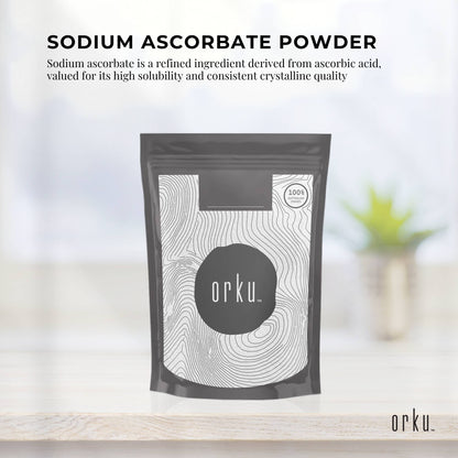 100g Sodium Ascorbate Powder - Vitamin C Buffered Pharmaceutical Ascorbic Acid