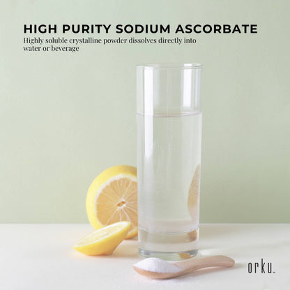 10Kg Sodium Ascorbate Powder - Vitamin C Buffered Pharmaceutical Ascorbic Acid