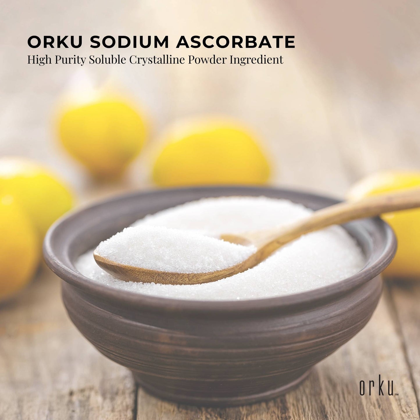 20Kg Sodium Ascorbate Powder - Vitamin C Buffered Pharmaceutical Ascorbic Acid