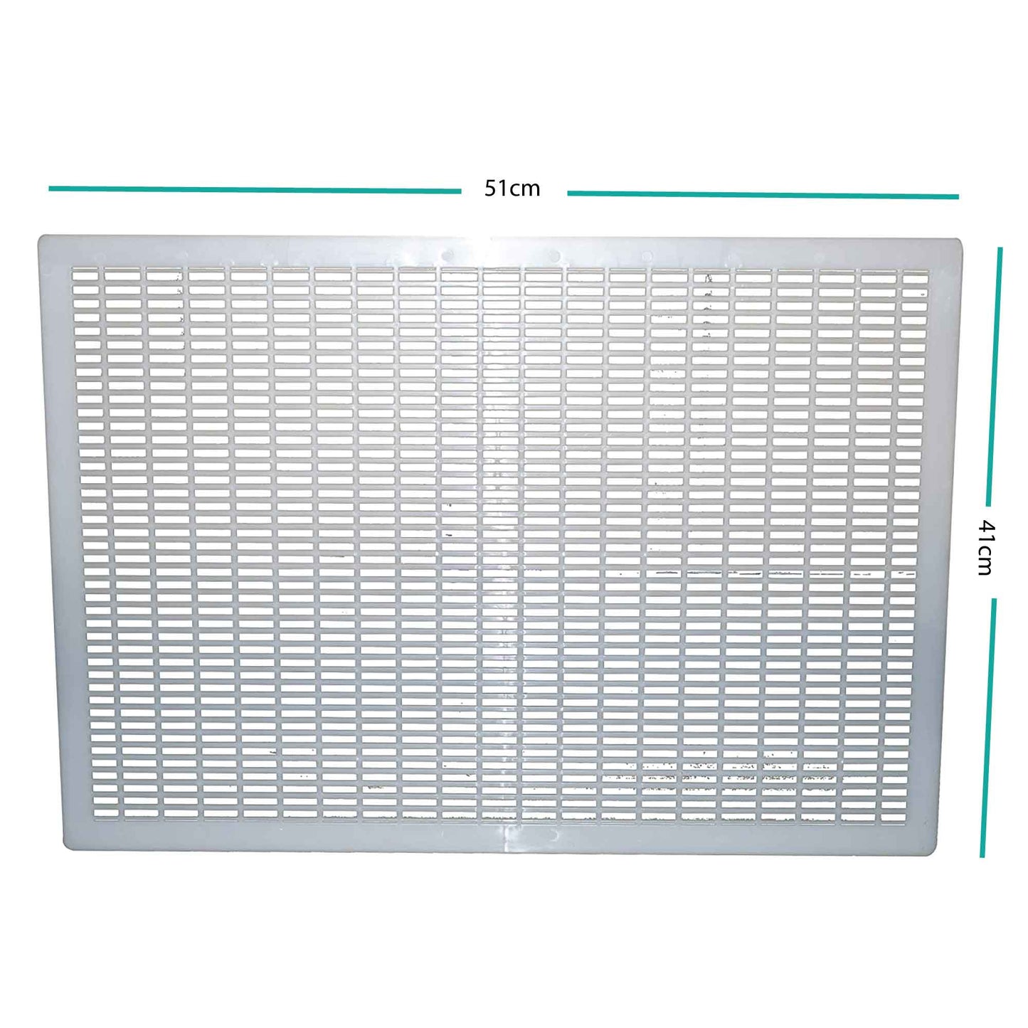 1x Frame Queen Bee Excluder For 10 Frame - Plastic 51x41cm Grill Trapper
