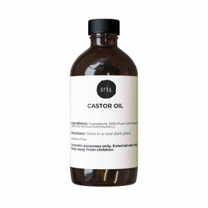 Orku 250ml Castor Oil - Hexane Free Cold Pressed Virgin