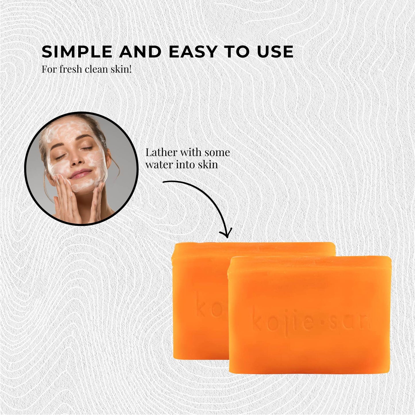 3x 65g Kojie San Soap - Original Kojic Acid Bars