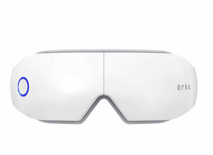 Orku Rechargeable Eye Massager – Vibration Heat Pressure Therapy with Bluetooth