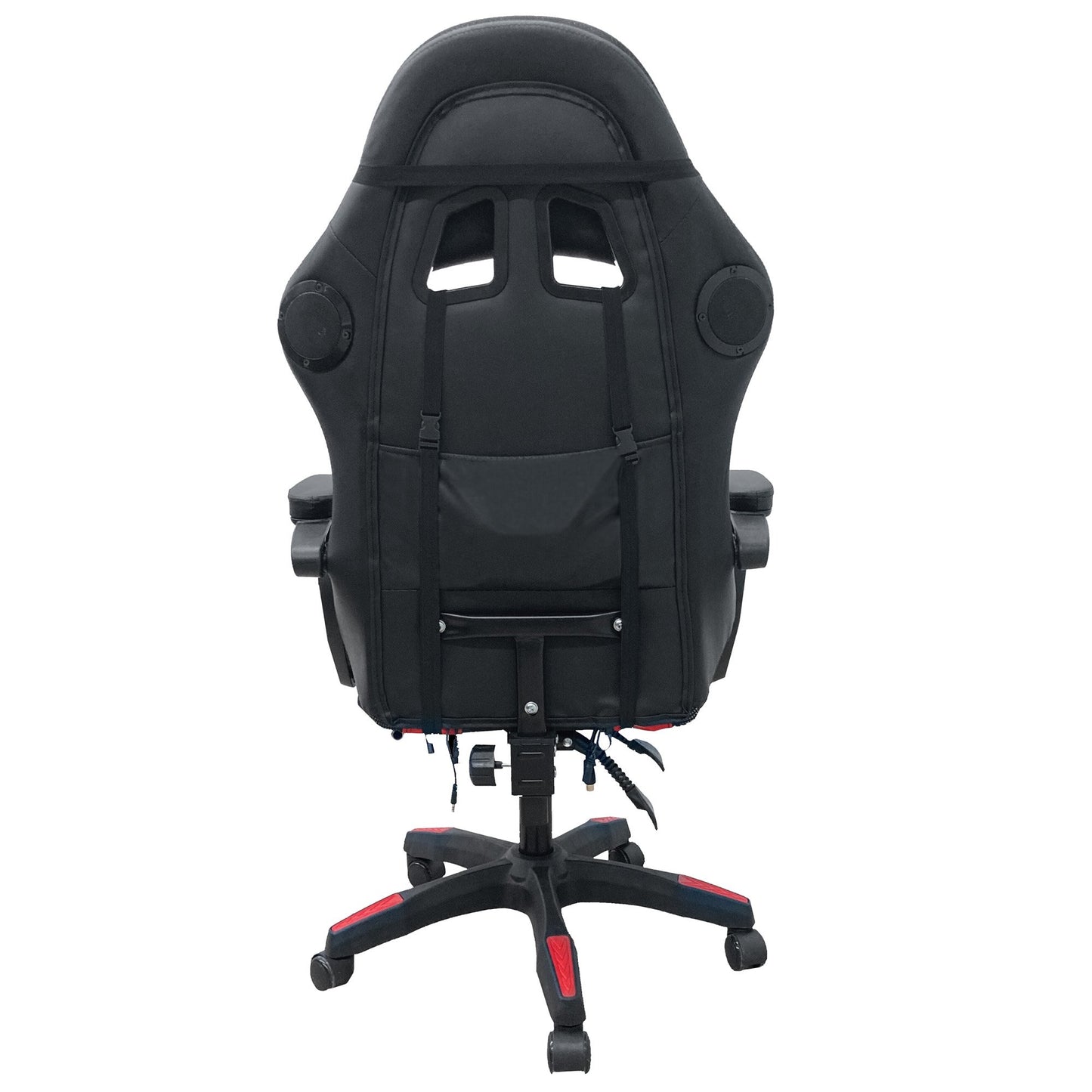 Intex Gaming Chair Spire Onyx with Led Massage - Red And Black