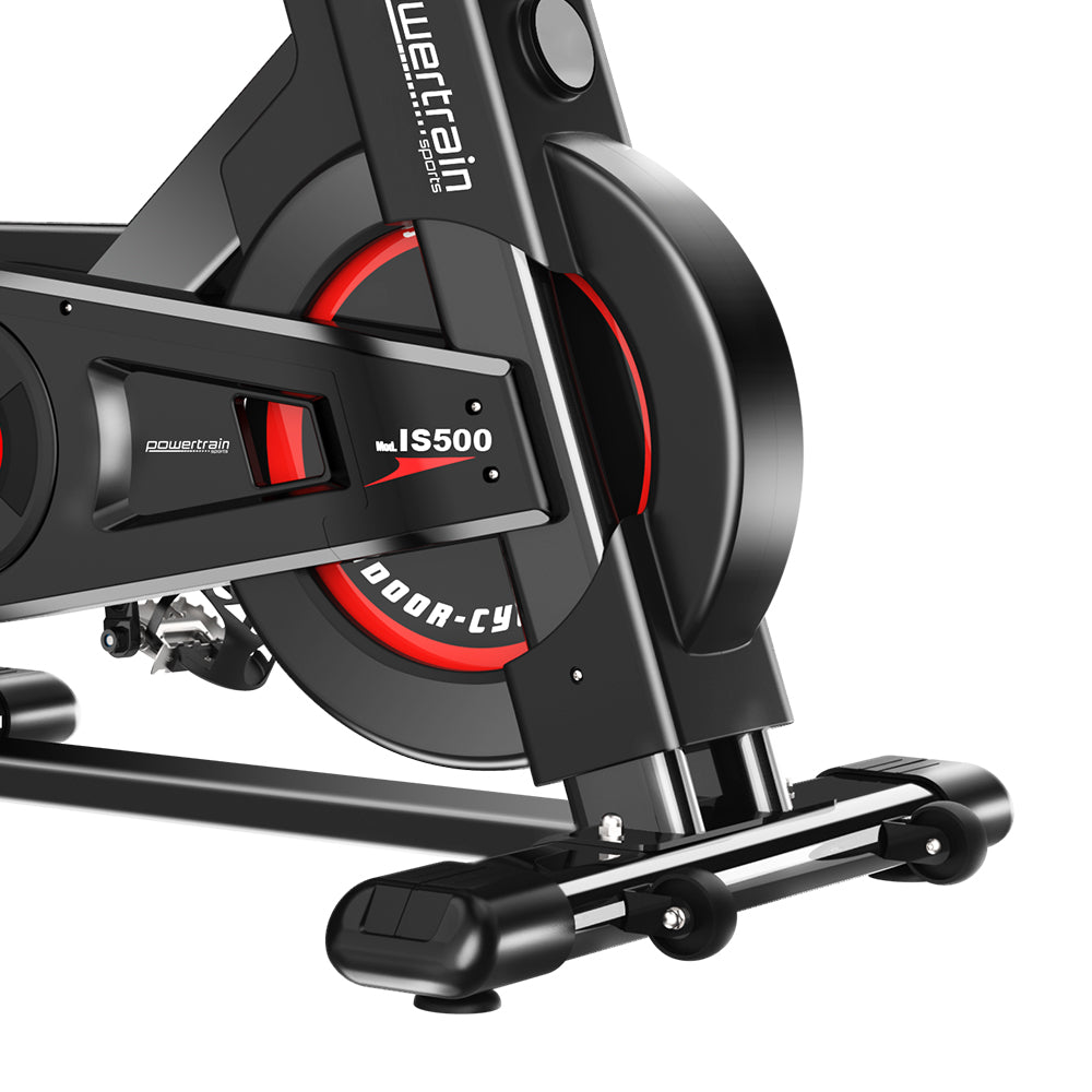 Powertrain Spin Bike IS-500 Heavy-Duty Exercise  Electroplated 