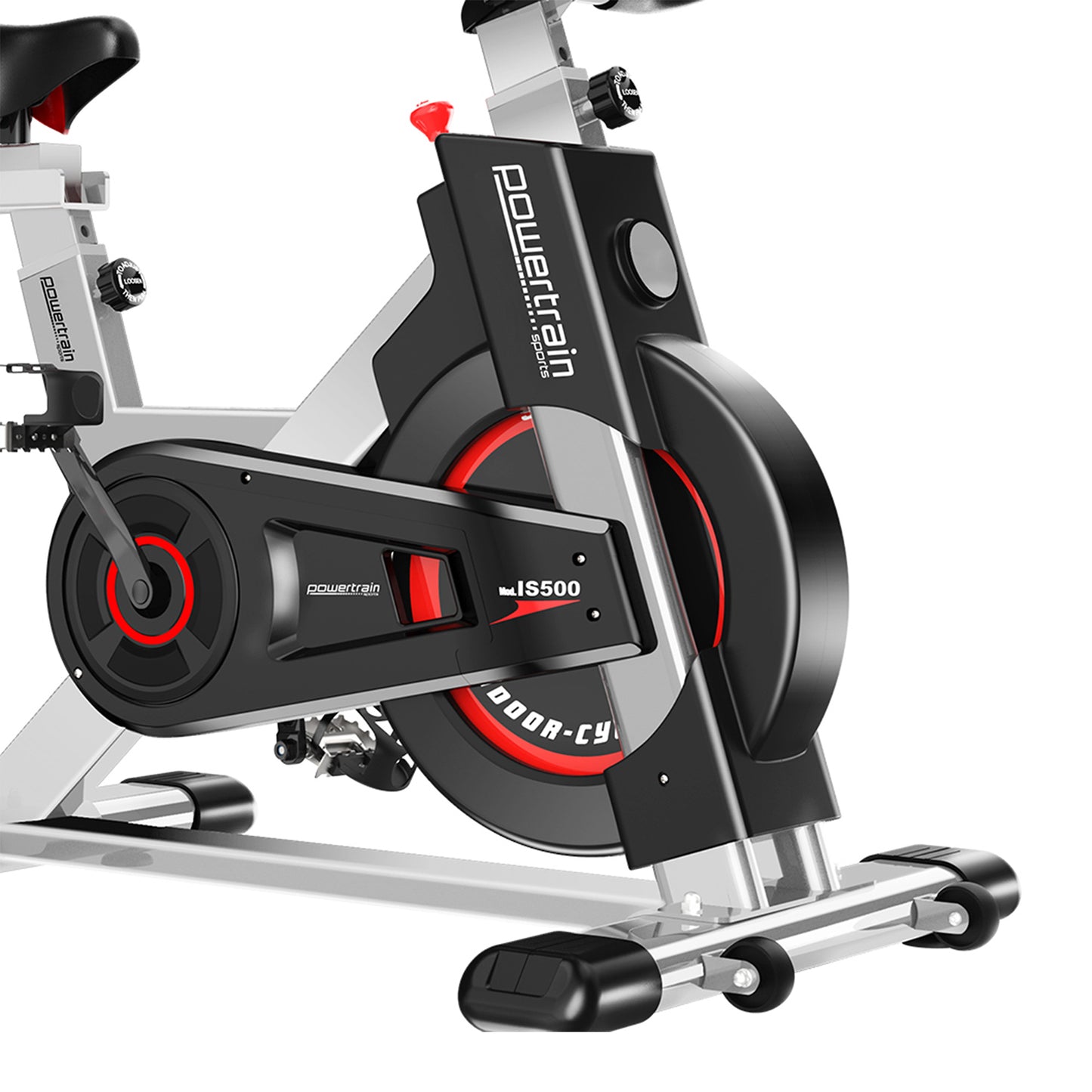 Powertrain Spin Bike IS-500 Heavy-Duty Exercise Electroplated 