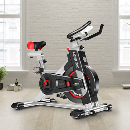 Powertrain Spin Bike IS-500 Heavy-Duty Exercise Electroplated 