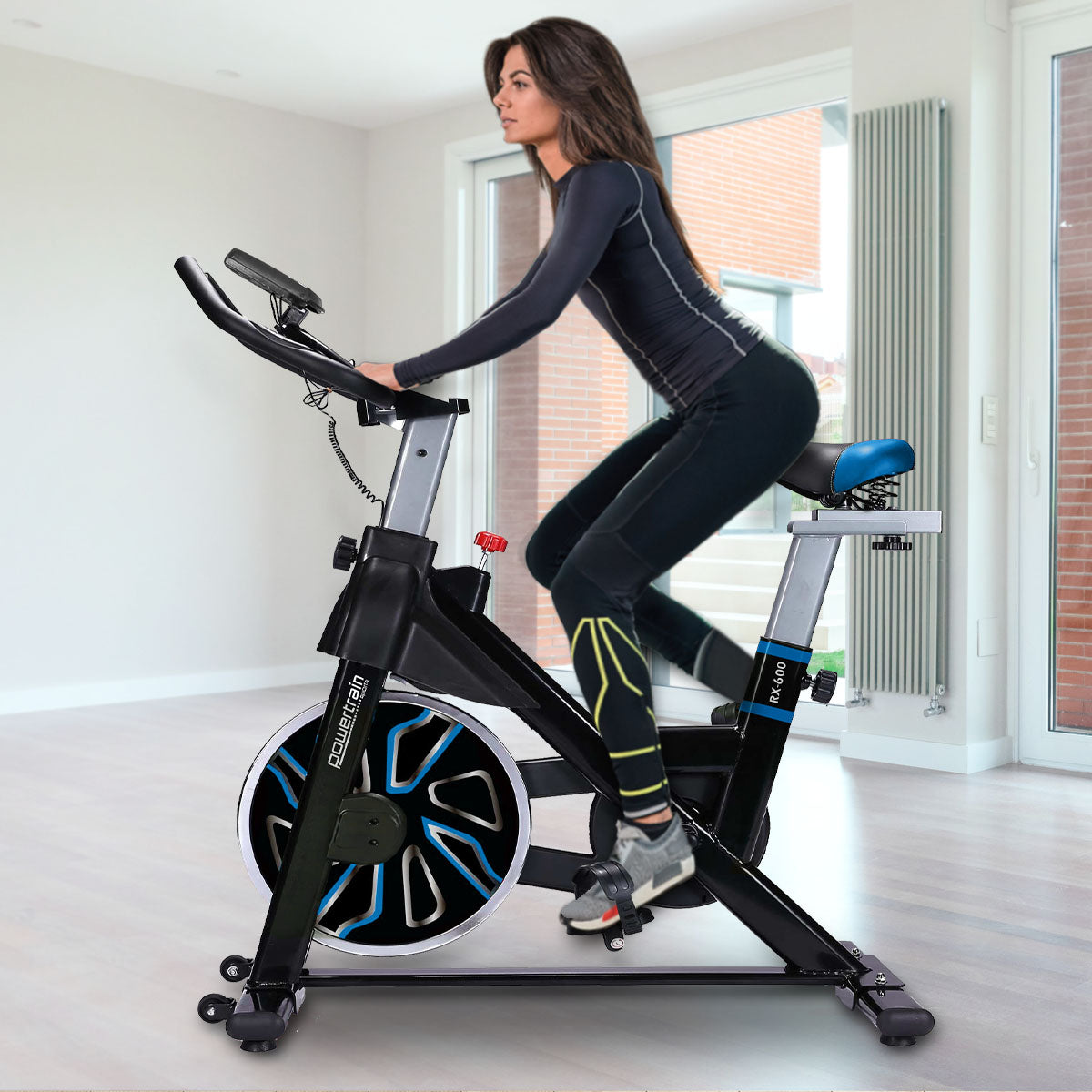 PowerTrain Spin Bike RX-600- Blue