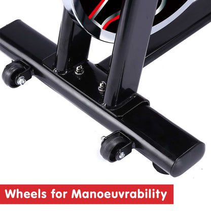 Powertrain  Spin Bike RX-600 Cardio Cycle - Red