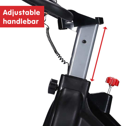 Powertrain  Spin Bike RX-600 Cardio Cycle - Red