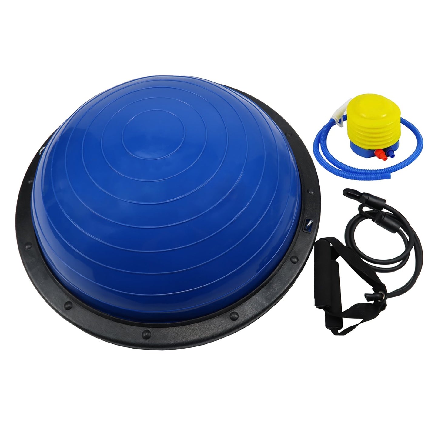 Powertrain Fitness Yoga Ball Home Gym Workout Balance Trainer Blue

Enhance your at-home fitness routine with the Powertrain Fitness Balance Trainer in Blue. This versatile Yoga Ball helps improve balance, strengthen core muscles, and engage stabilizing muscles. Perfect for a variety of exercises, this trainer is a must-have for any fitness enthusiast.