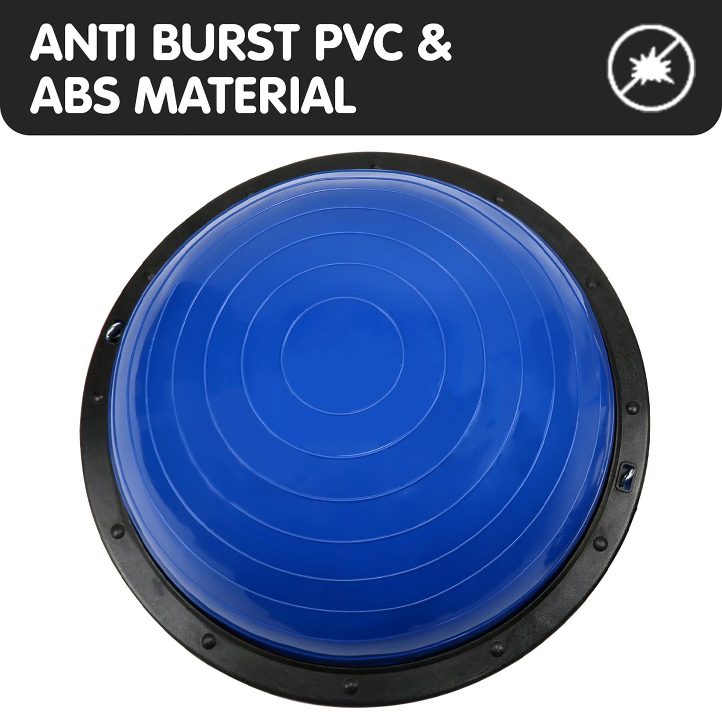 Powertrain Fitness Yoga Ball Home Gym Workout Balance Trainer Blue

Enhance your at-home fitness routine with the Powertrain Fitness Balance Trainer in Blue. This versatile Yoga Ball helps improve balance, strengthen core muscles, and engage stabilizing muscles. Perfect for a variety of exercises, this trainer is a must-have for any fitness enthusiast.