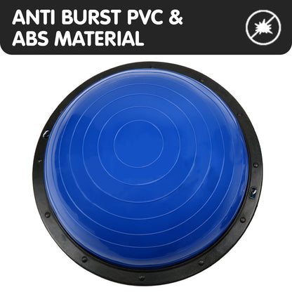 Powertrain Fitness Yoga Ball Home Gym Workout Balance Trainer Blue

Enhance your at-home fitness routine with the Powertrain Fitness Balance Trainer in Blue. This versatile Yoga Ball helps improve balance, strengthen core muscles, and engage stabilizing muscles. Perfect for a variety of exercises, this trainer is a must-have for any fitness enthusiast.