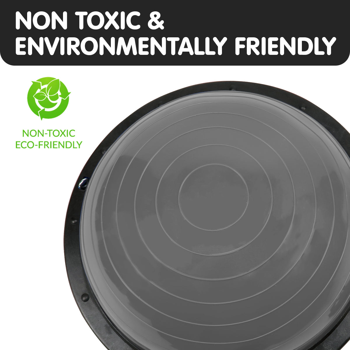 Powertrain Fitness Yoga Ball Home Gym Workout Balance Trainer Grey

This Powertrain Fitness Yoga Ball is an essential tool for any home gym workout, providing balance and stability to help enhance your yoga practice and other exercises. With its sleek grey design and durable materials, this balance trainer is perfect for improving your fitness goals.