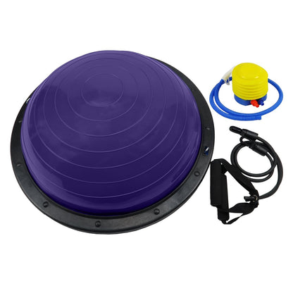 Powertrain Fitness Yoga Ball Home Gym Workout Balance Trainer-Purple

This Powertrain Fitness Balance Trainer in purple provides a versatile and effective option for home gym workouts. With the added element of balance training, you can engage your core, improve stability, and enhance overall performance. Made for various levels of fitness, it's a cost-effective choice for a well-rounded workout.