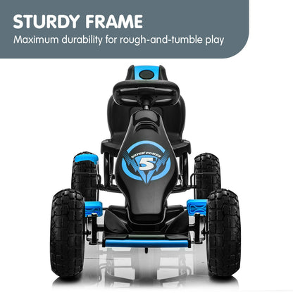 Toy car with 'Super Power' branding on a white background