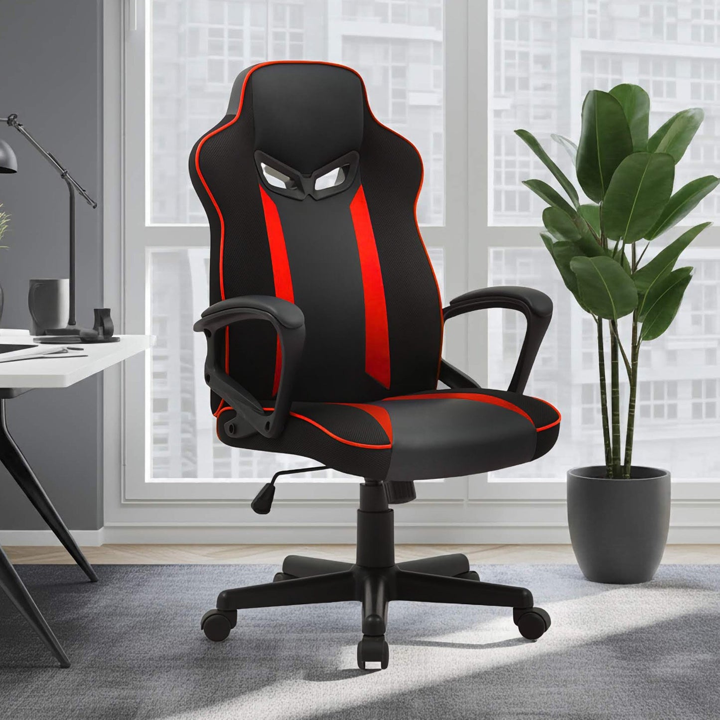 Sarantino Office Chair Racining Black & Red